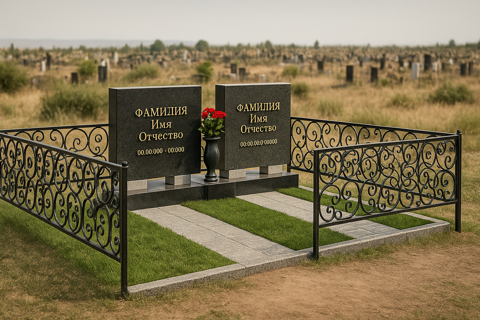 Металлические оградки в Алматы — надежность и долговечность