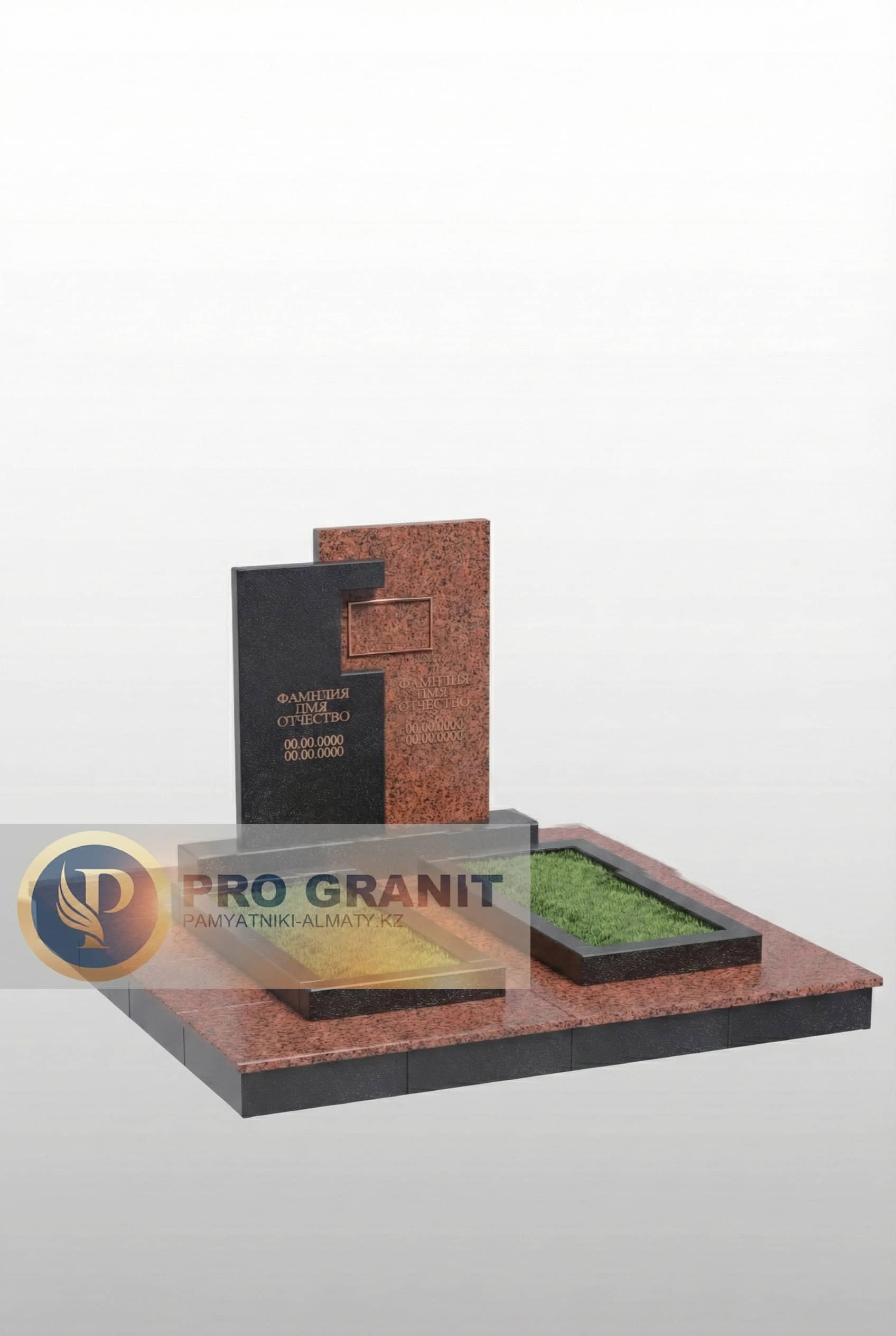 Эксклюзивный мемориал памятник на могилу с аркой