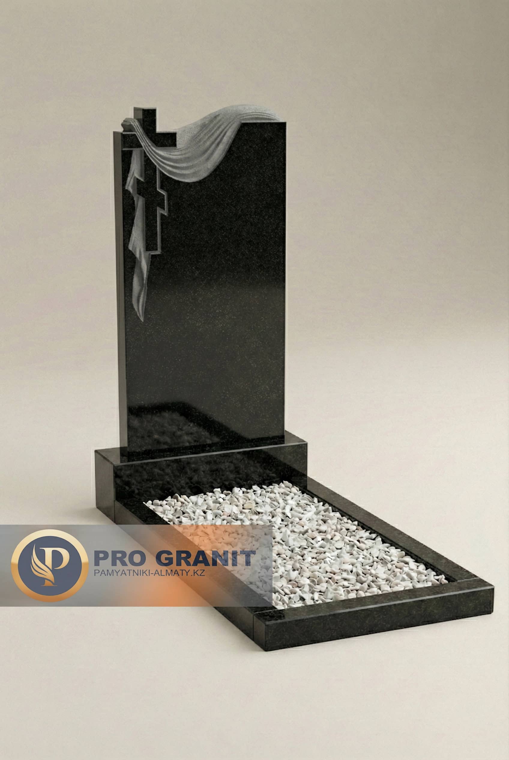 Памятник книга на подставке из куртинского гранита