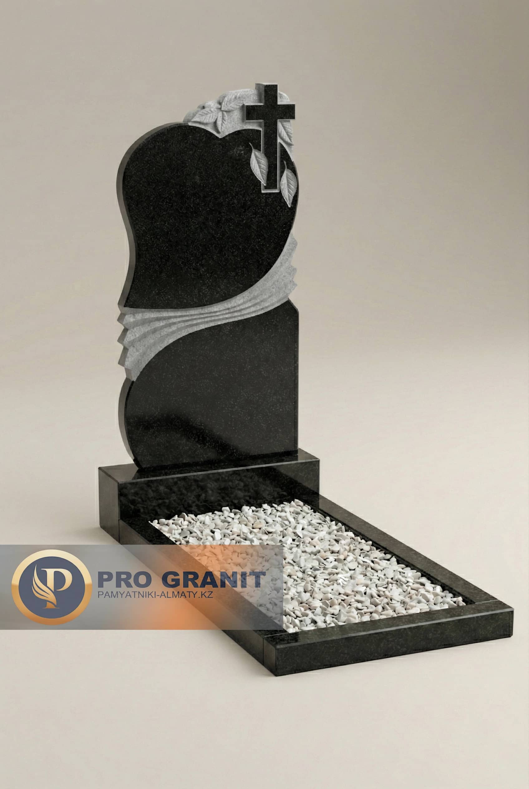 Гранитные памятники с крестом фото готовых работ