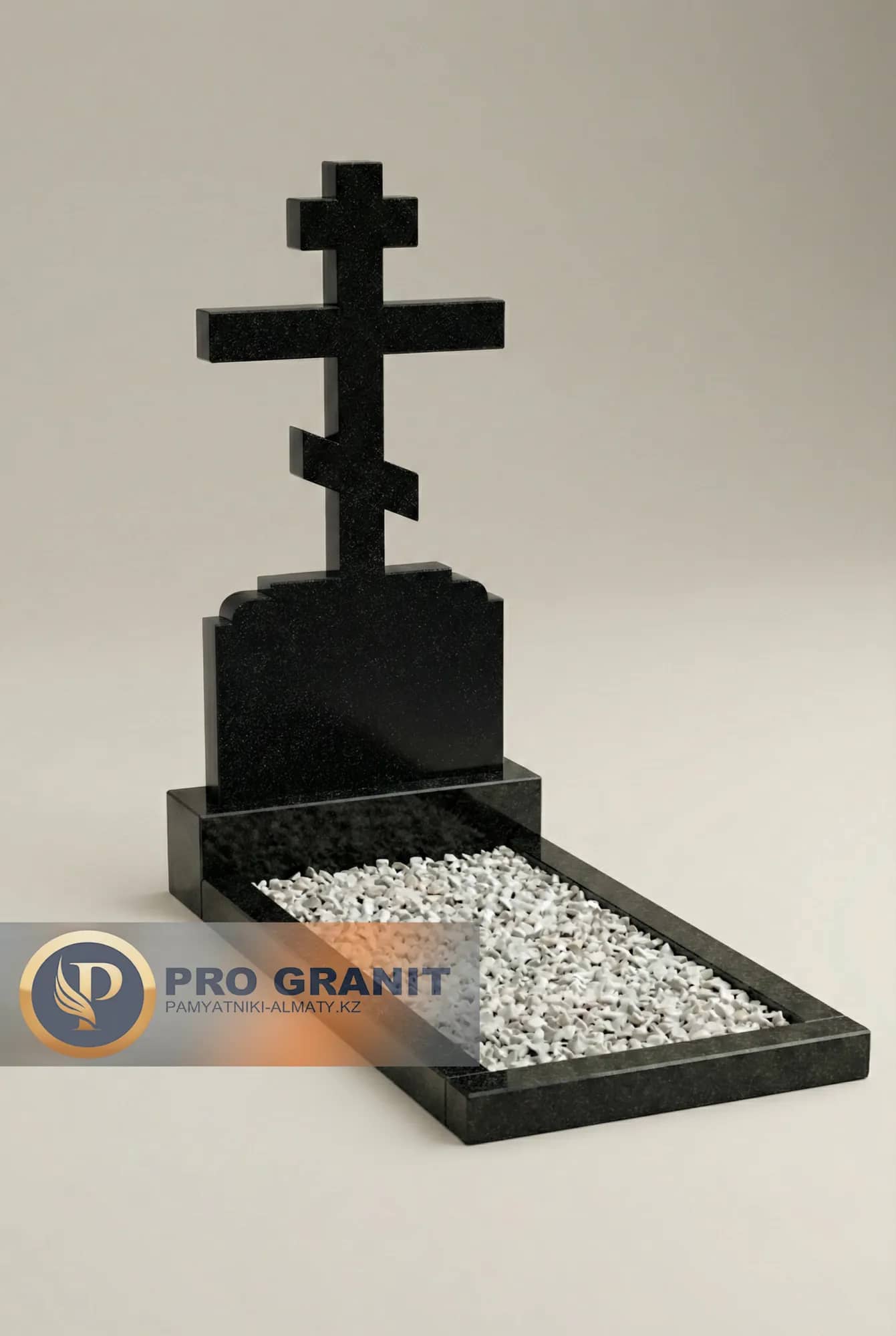 гранитные памятники в виде креста из красного гранита кордай
