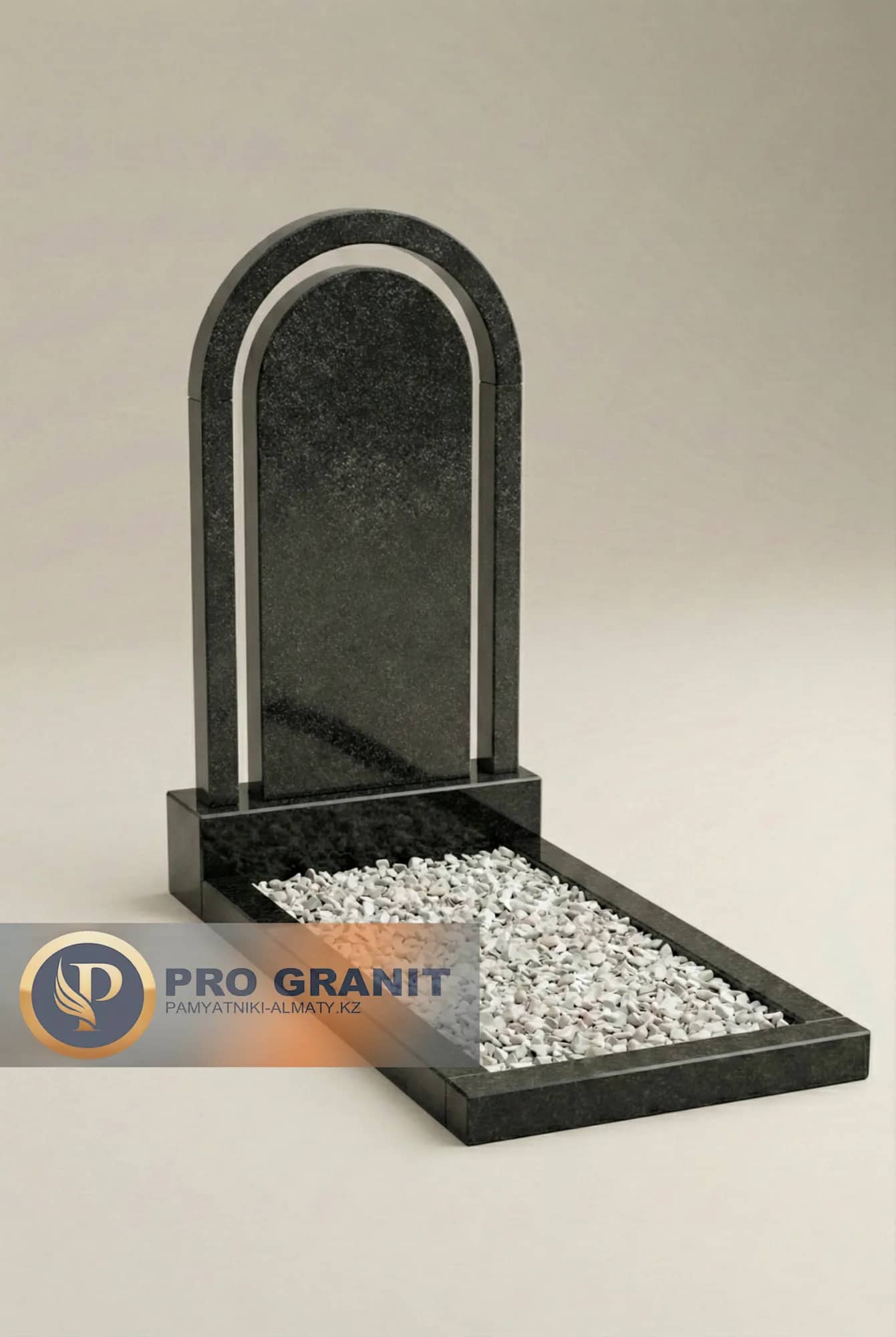 памятники с аркой фото из черного габбро
