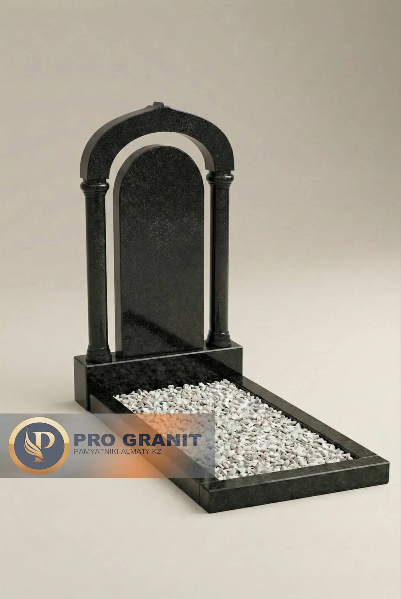 элитные гранитные памятники с аркой фото работ