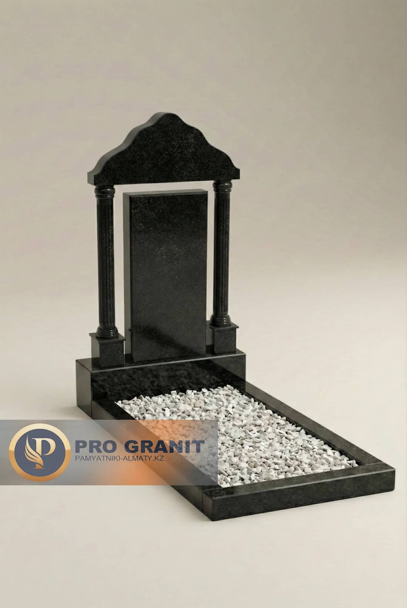 вертикальный памятник с аркой каталог товаров