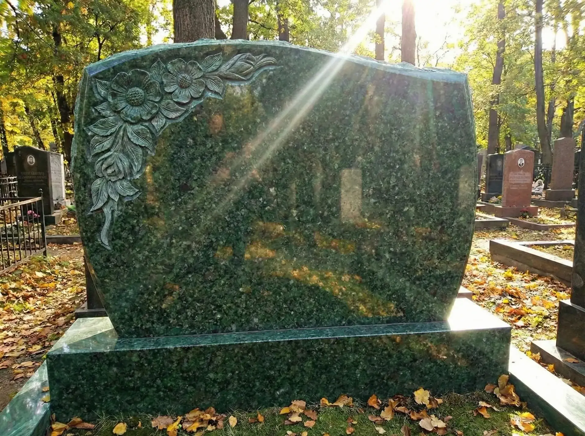 Зеленый гранит