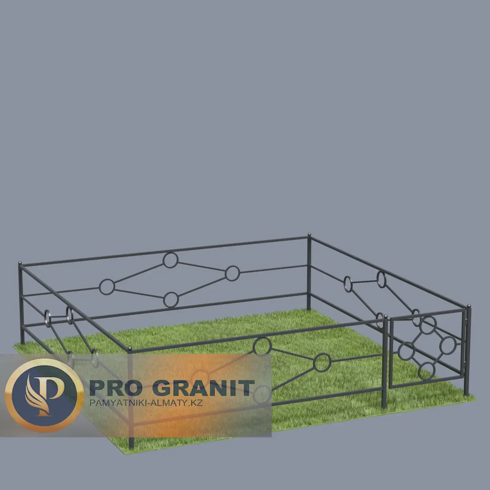 Оградка на могилу дешево Алматы