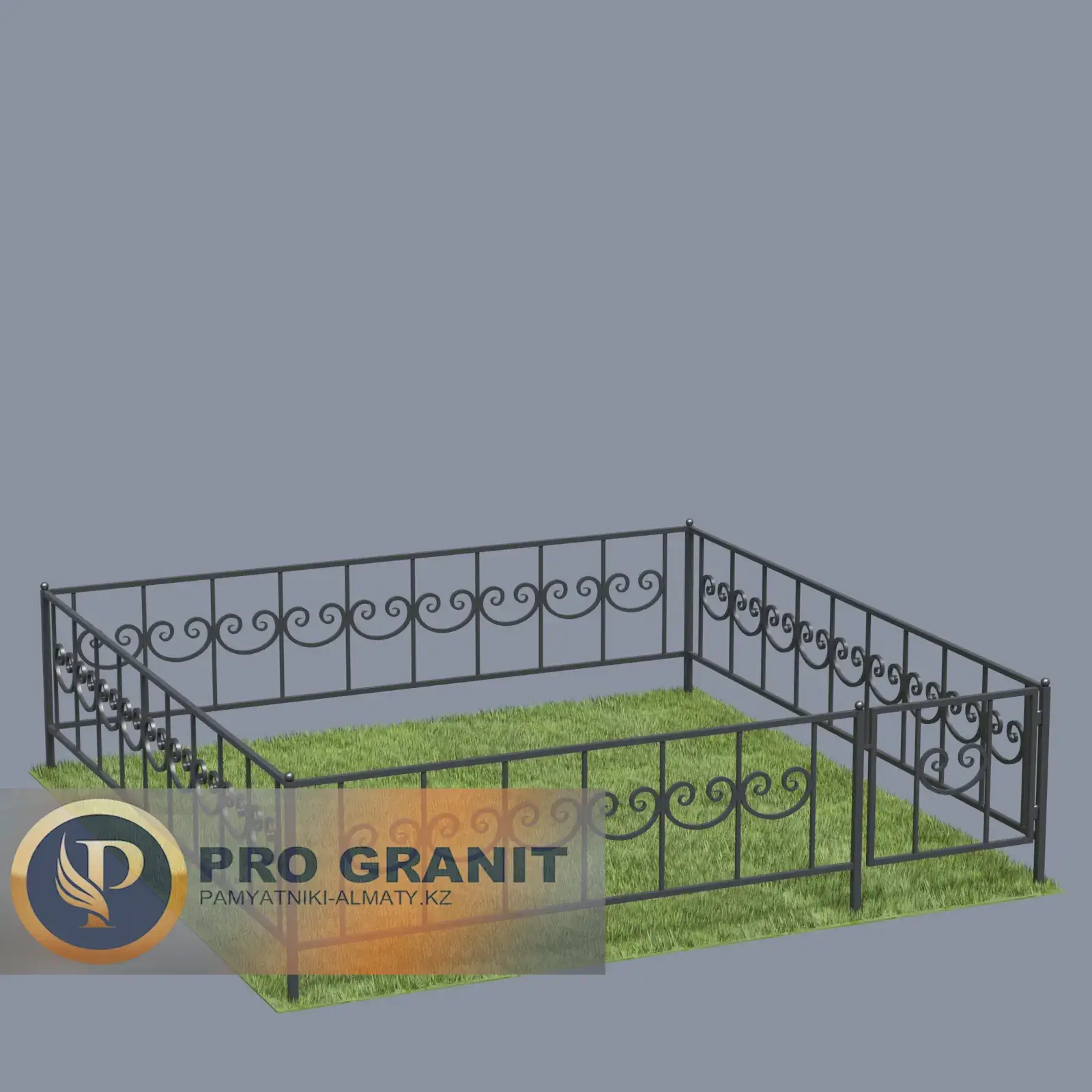 Ограда на могилу бюджетная цена