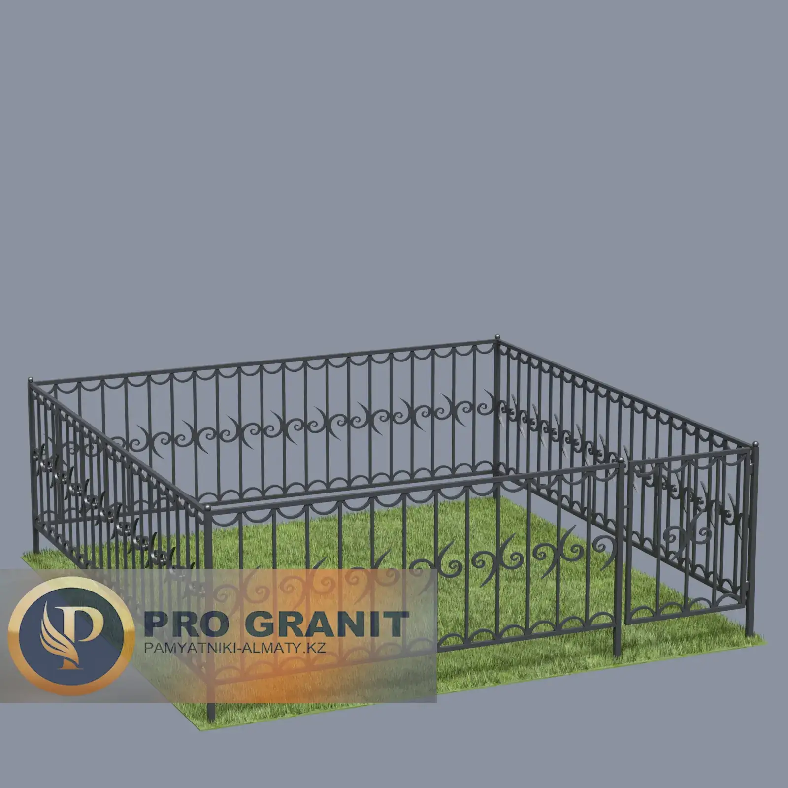 Ограда на могилу в рассрочку Алматы