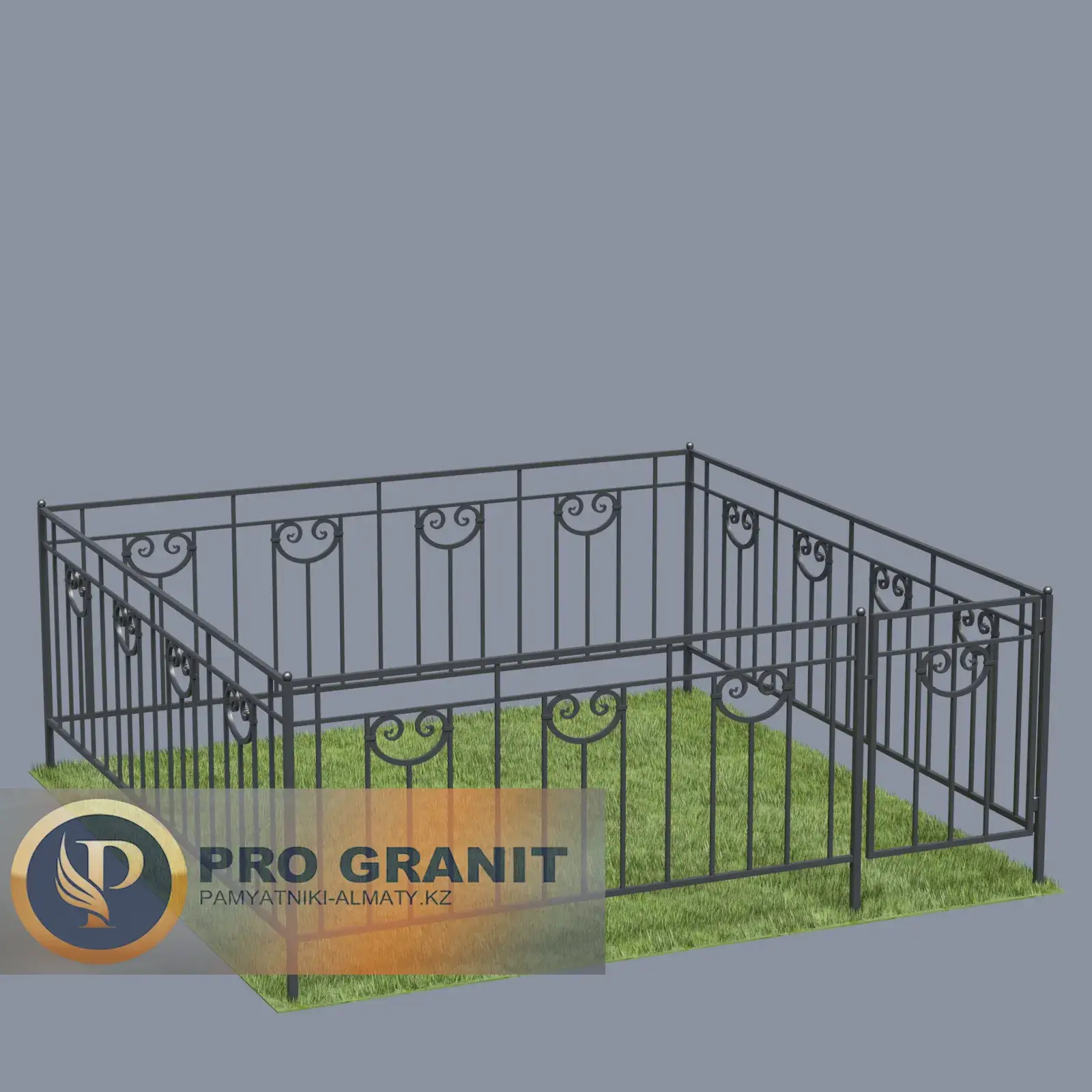 Ограда на могилу красивая и недорогая