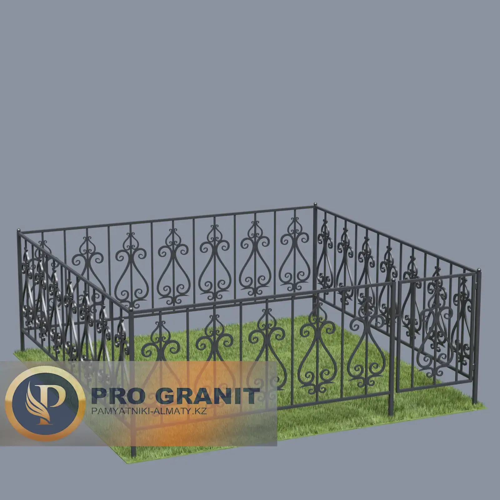 Ограда на кладбище долговечная