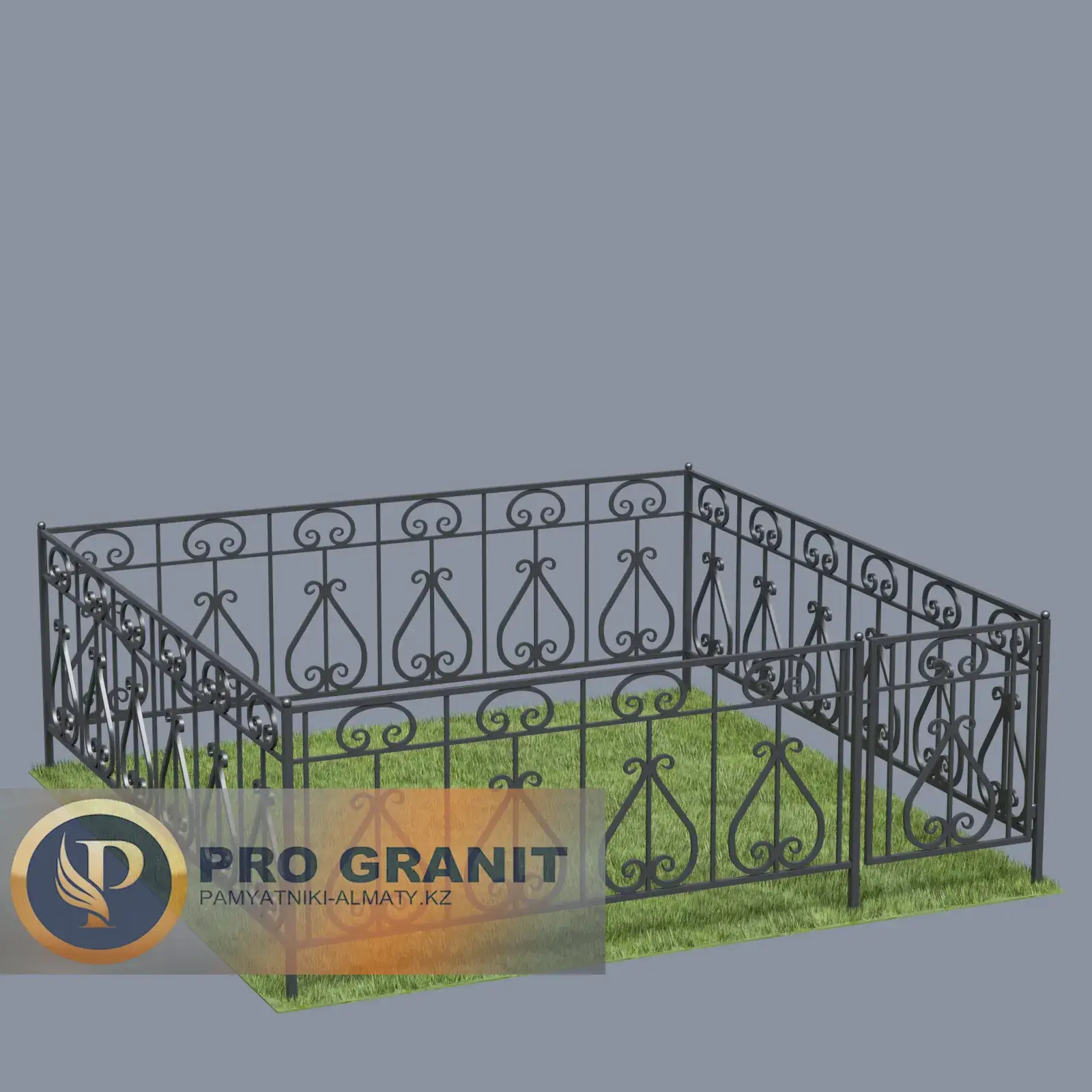 Ограда на могилу доставка и монтаж