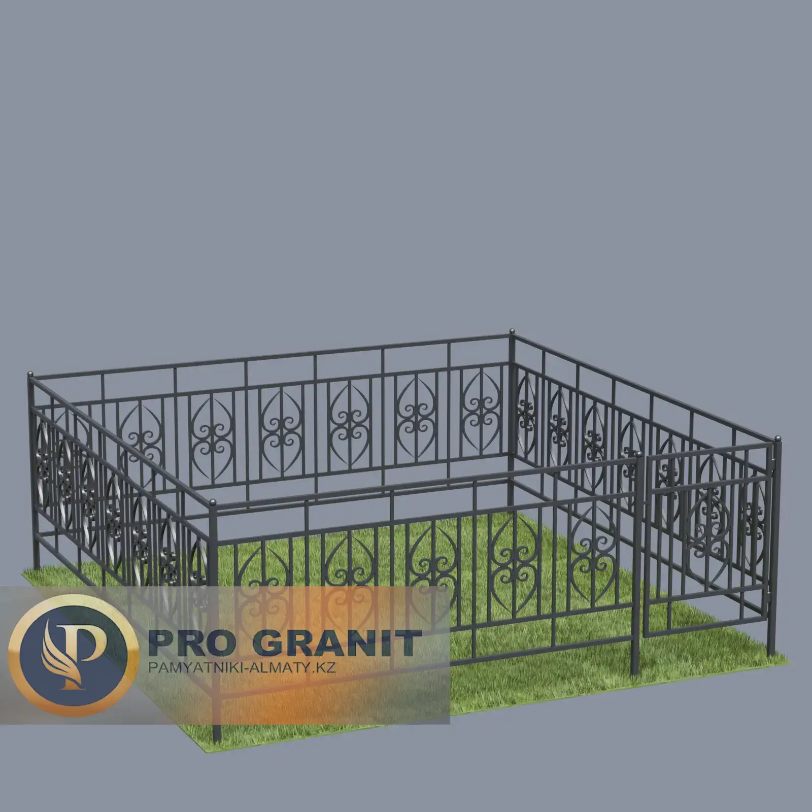 Ограда на кладбище выбор моделей
