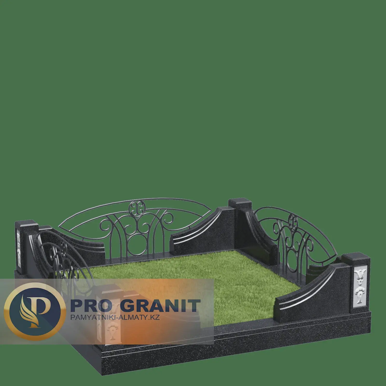Ограда на кладбище под заказ