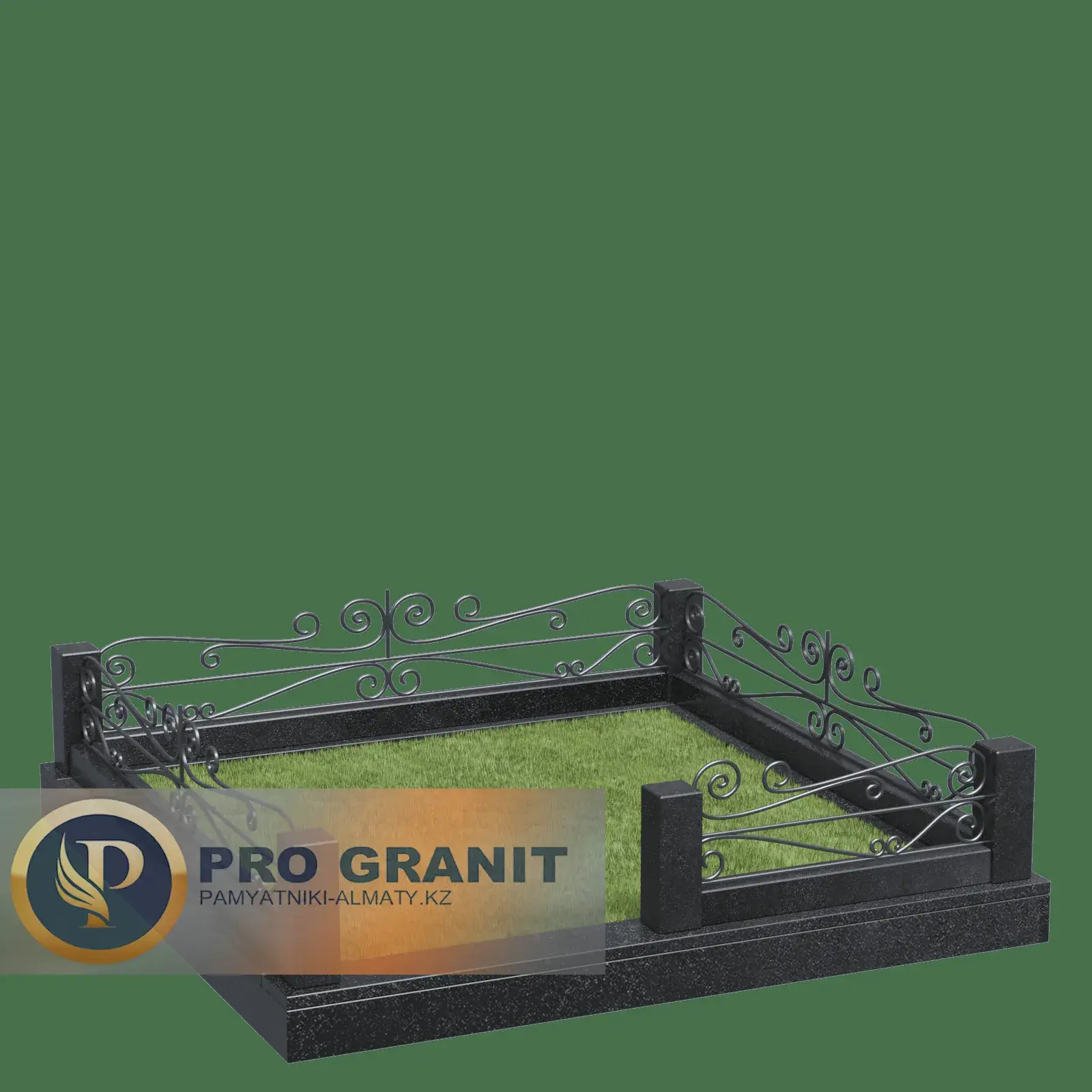 Ограда на кладбище с доставкой и установкой