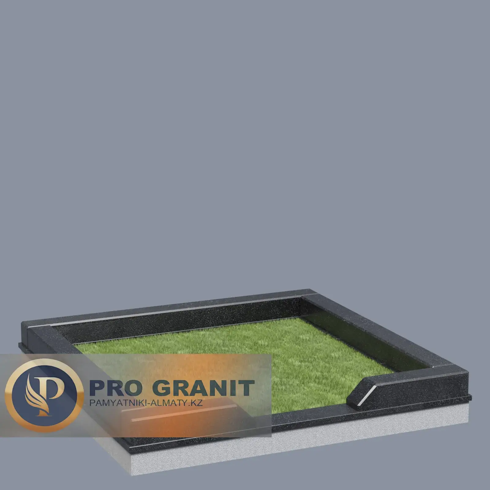 Гранитный цоколь с облицовкой плиткой