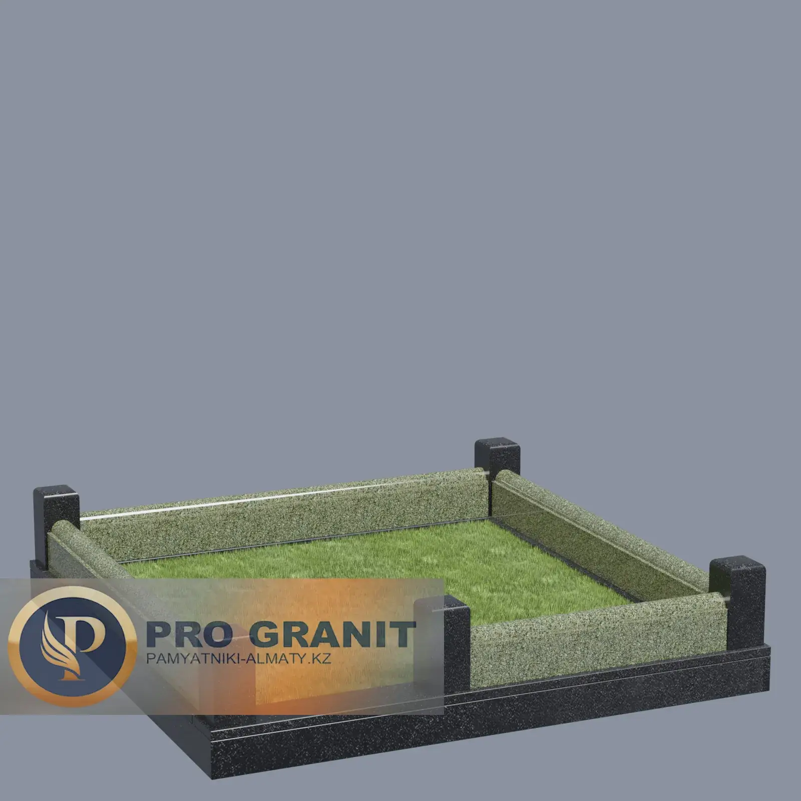 Комплексное благоустройство гранитная ограда