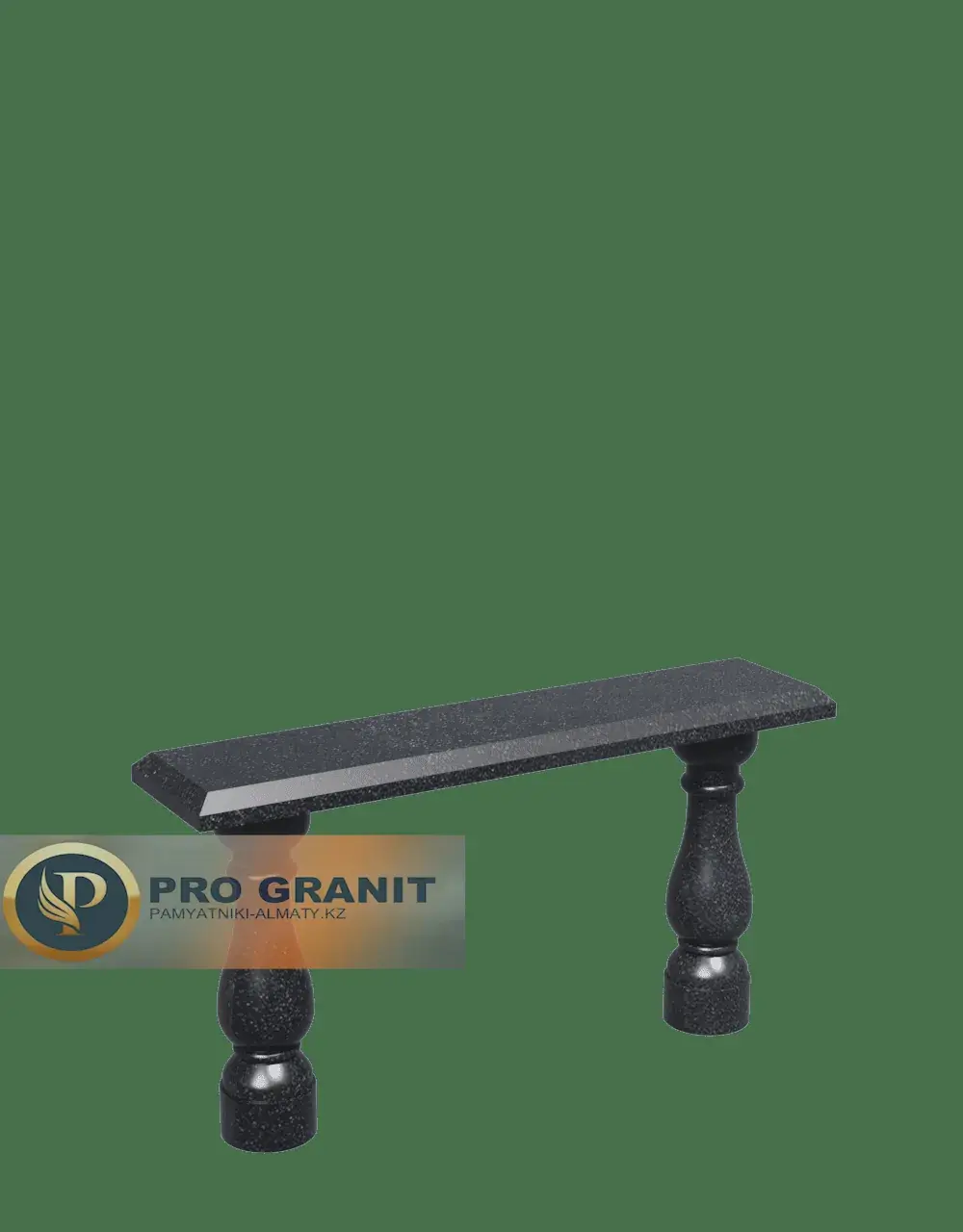 Лавка ритуальная с элементами ковки