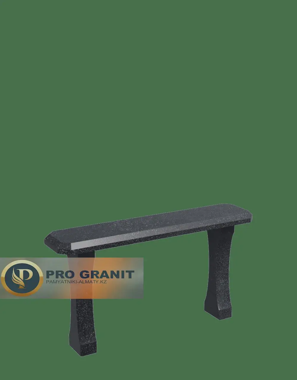 Лавка металлическая бетонируемая
