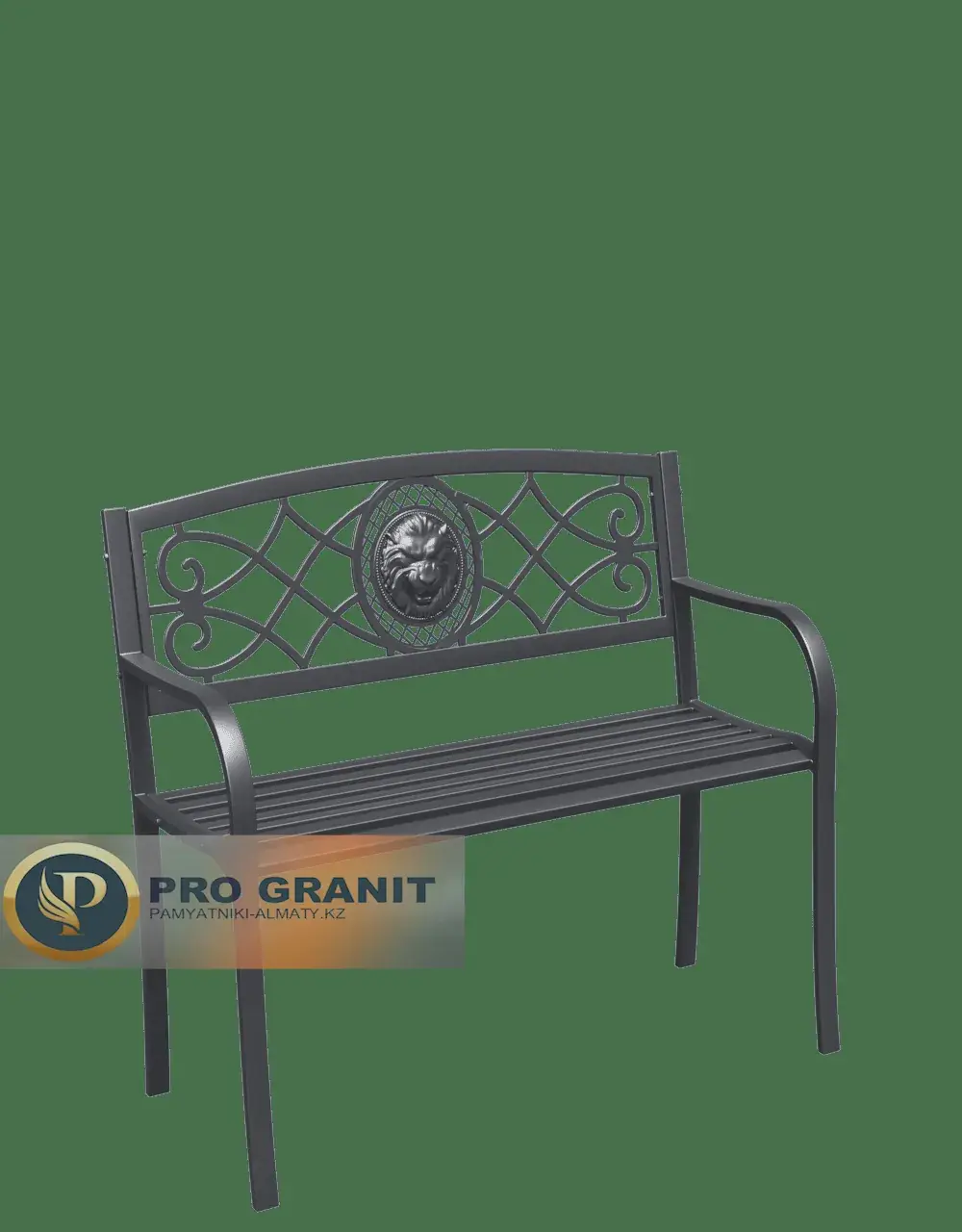 Лавка на могилу фигурная ковка