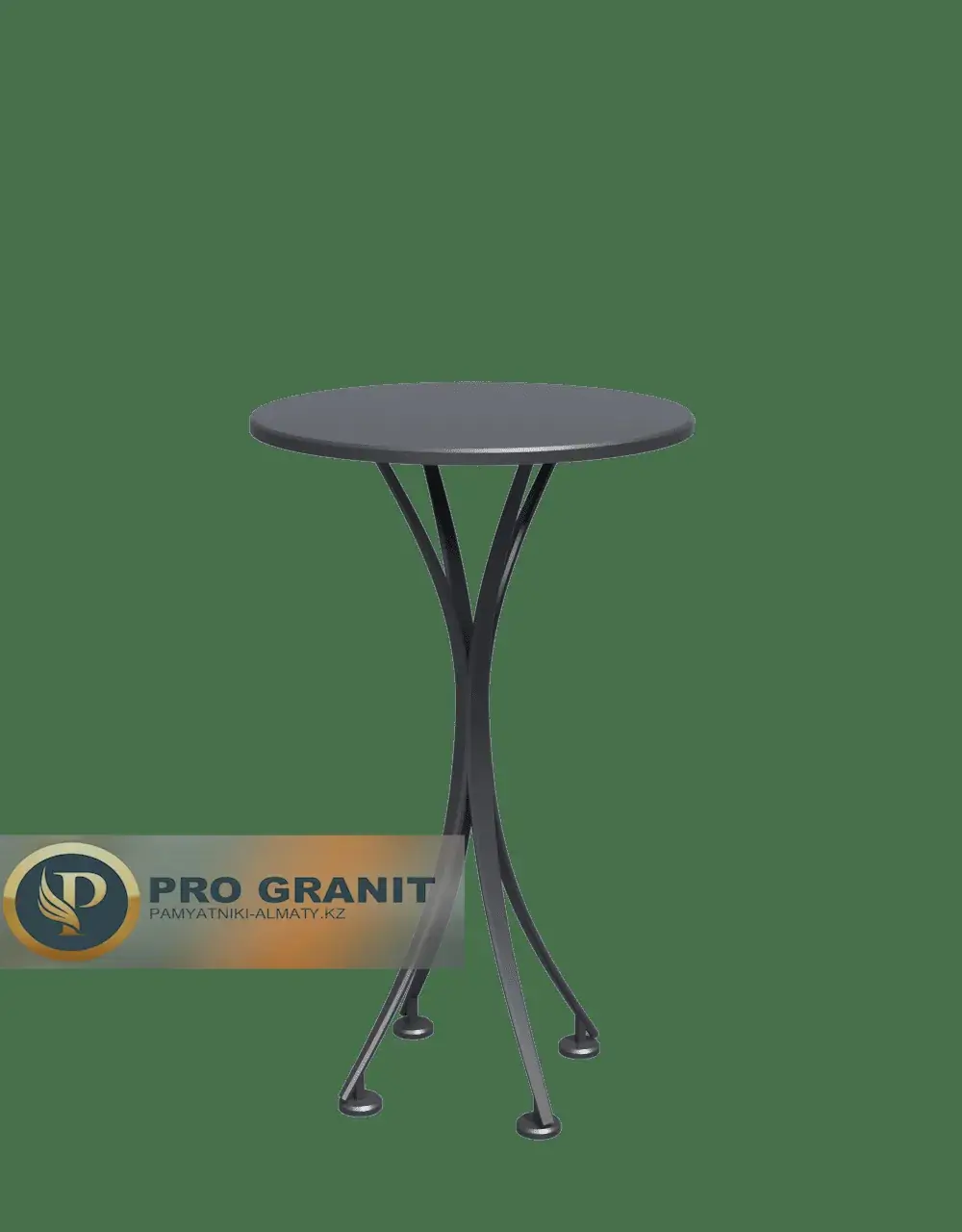 Стол на кладбище с деревянной столешницей