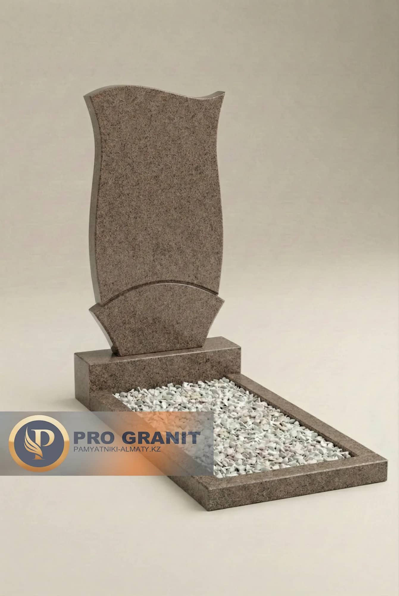 Памятник коричневый гранит фото готовой работы