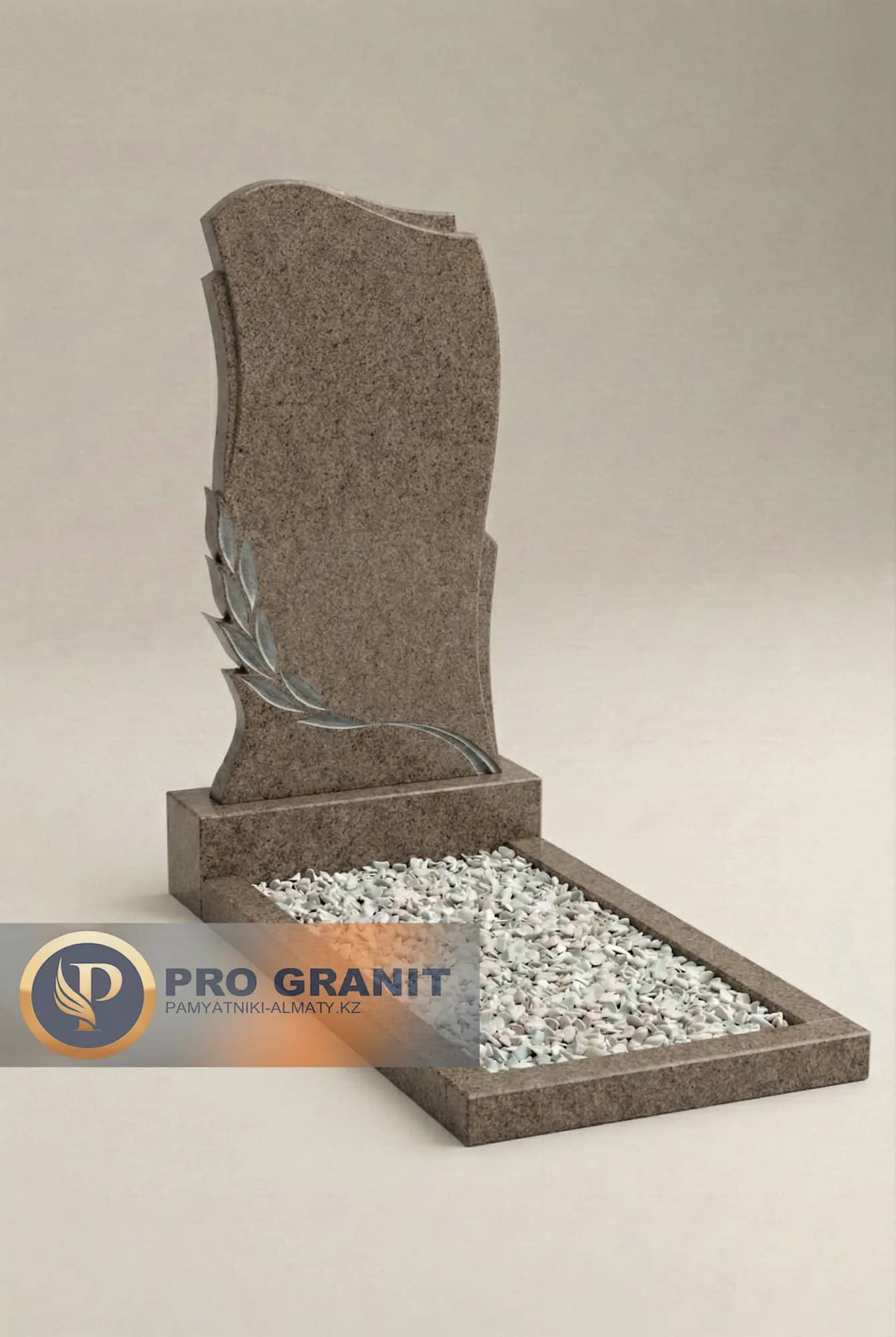 Образец камня Курты коричневый гранит текстура