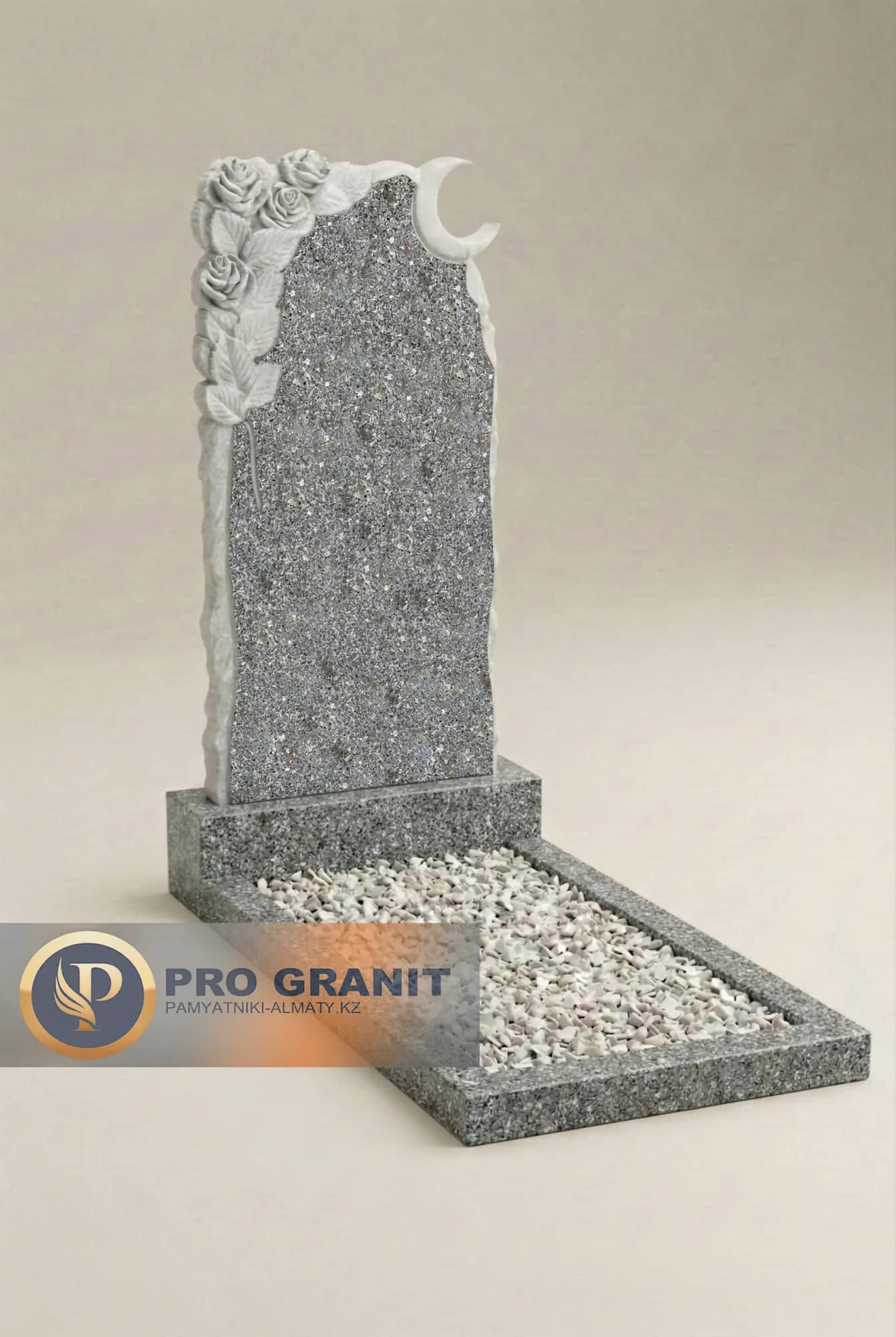 серый гранит памятники горизонтальной формы