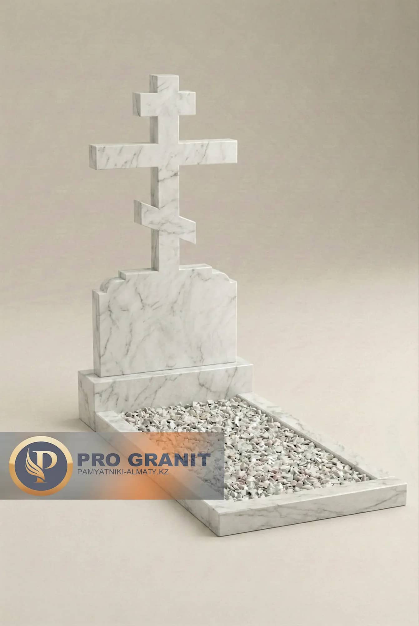 надгробные памятники из мрамора с цветником
